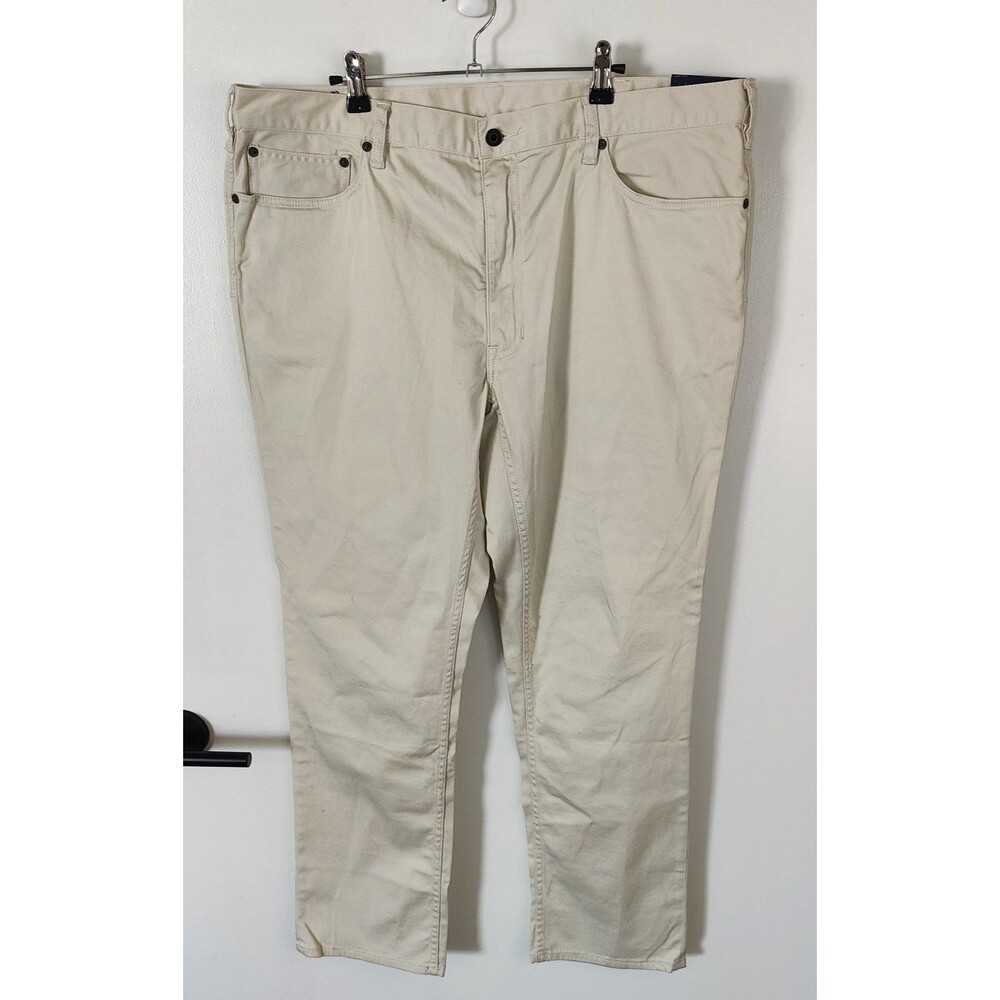 Polo Ralph Lauren Pants Mens 38x30 Beige Stretch Slim Straight Fit Golf New
